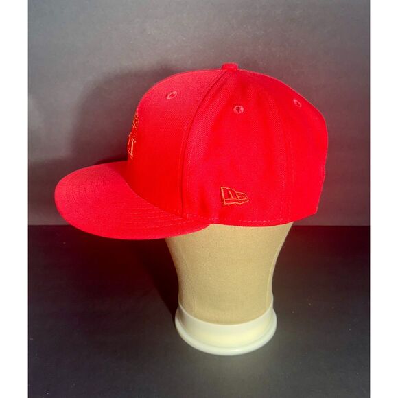 2023 PGA Championship Oak Hill Red Cap New Era 9FIFTY Snapback Adjustable Hat - Picture 3 of 6